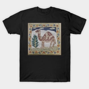 Embroidered Camel Pillow T-Shirt